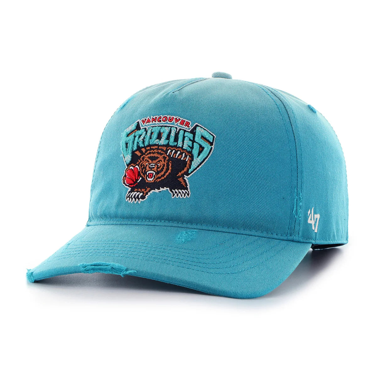 '47 Brand Hitch LC Low Crown Hardwood Classics Worn Cap- Vancouver Grizzlies