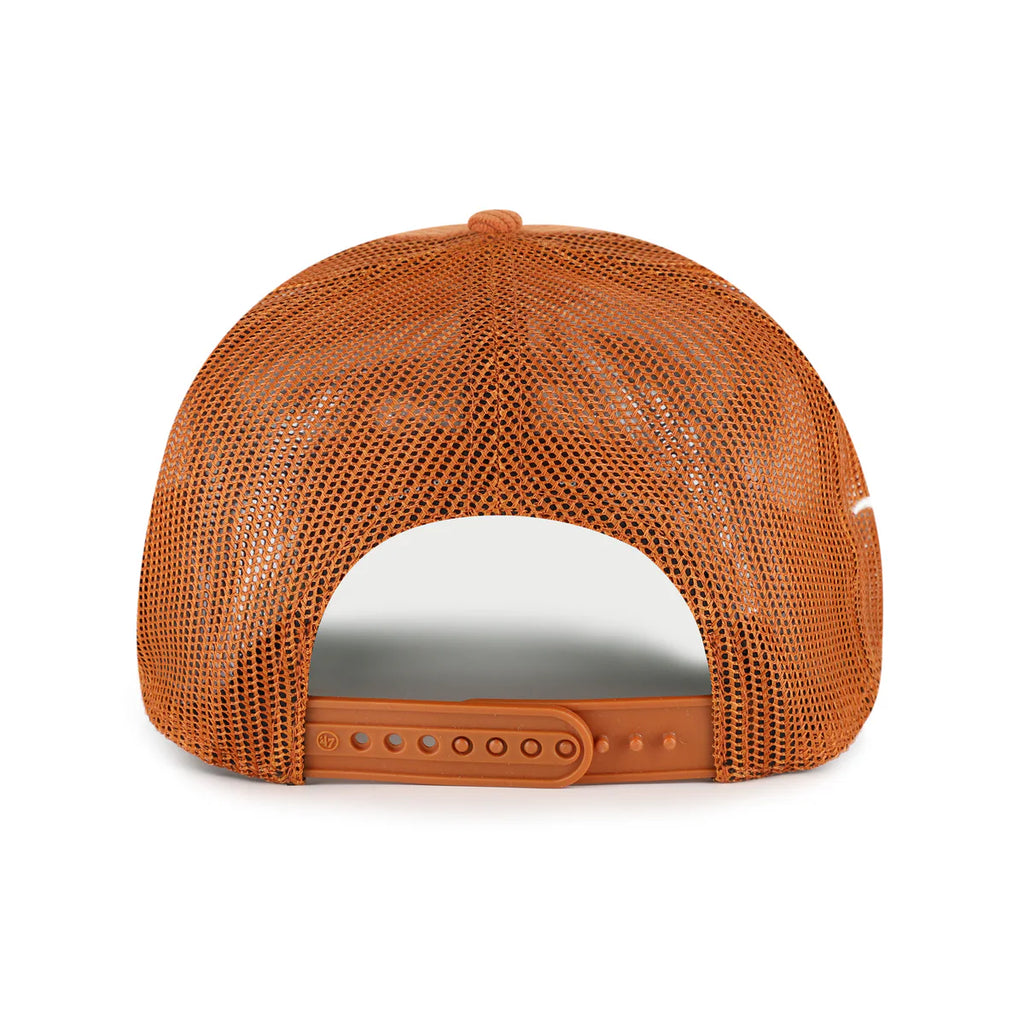 '47 Brand Double Header Mesh Hitch RF Relaxed Fit- Texas Longhorns