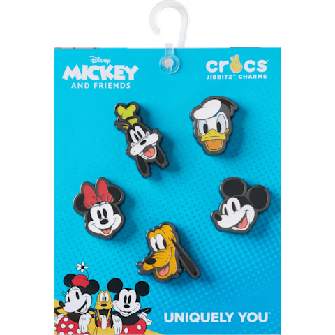 Crocs Mickey's Friends Jibbitz Charms - 5 Pack