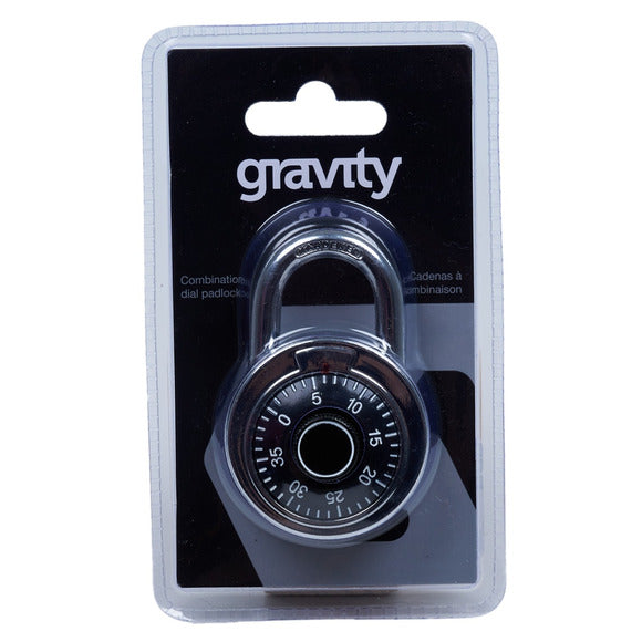 Gravity TSA Dial Combination Padlock