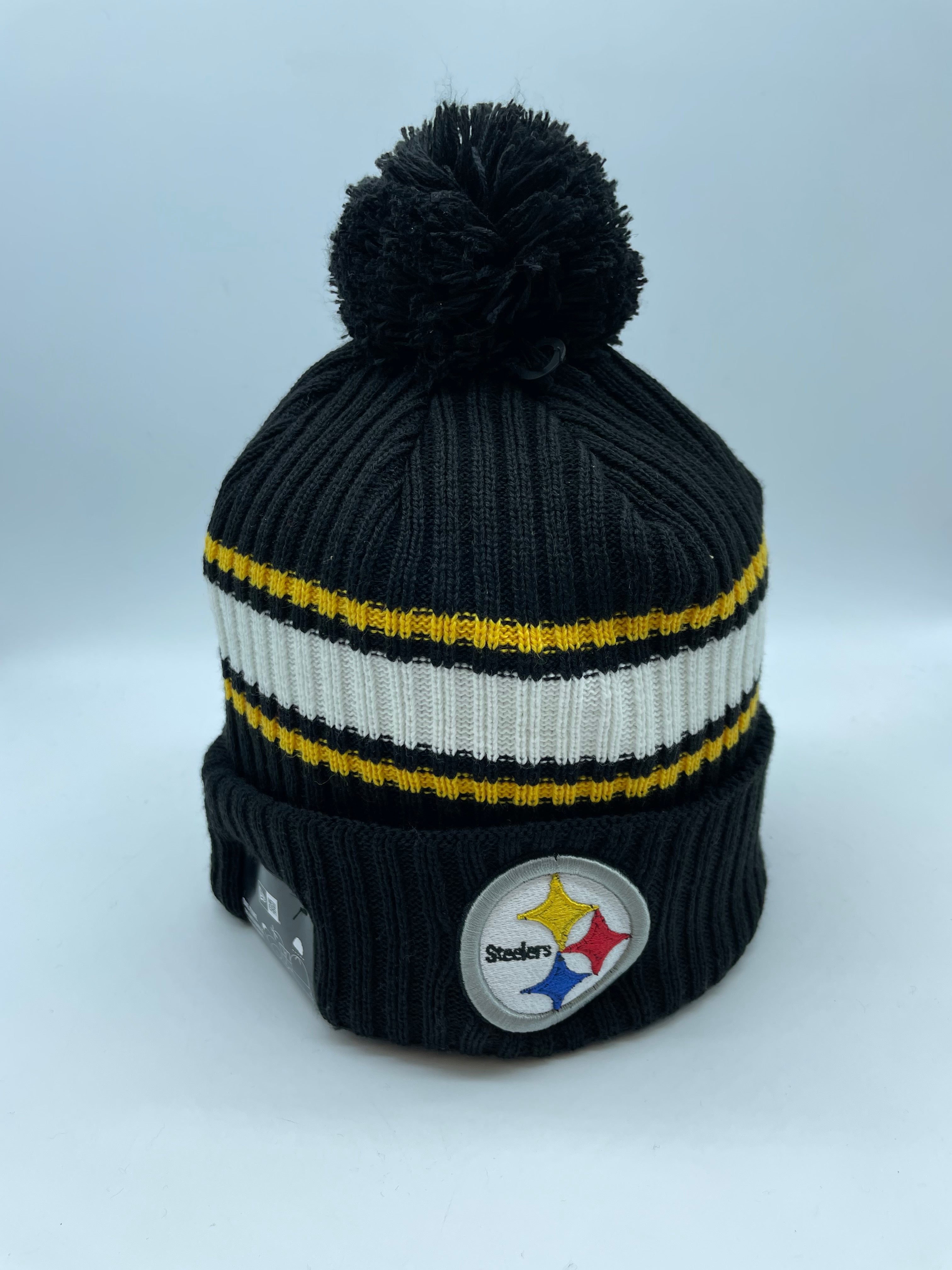 NFL Knitfold E3 Stripe Cuffed Pom Knit Toque