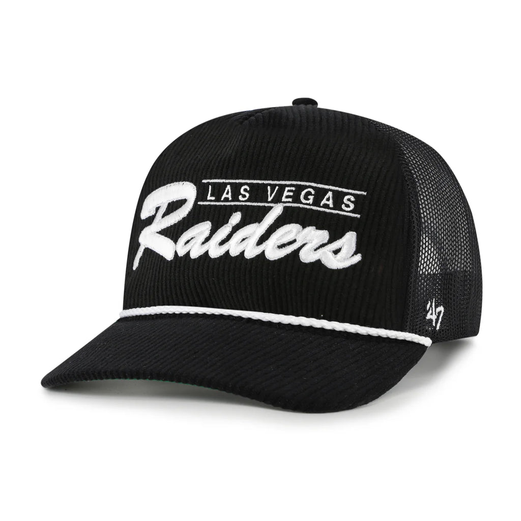'47 Brand Double Header Mesh Relaxed Fit Hat- Las Vegas Raiders