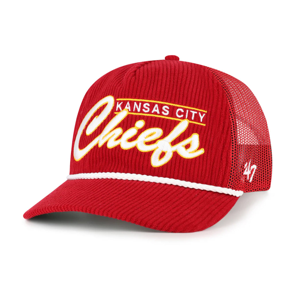 '47 Brand Double Header Mesh Relaxed Fit Hat- Kansas City Chiefs
