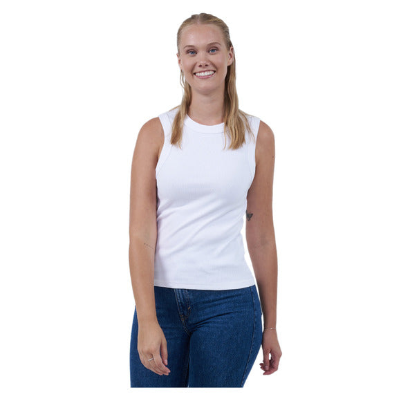 Ripzone Azure Rib Women's Tank Top