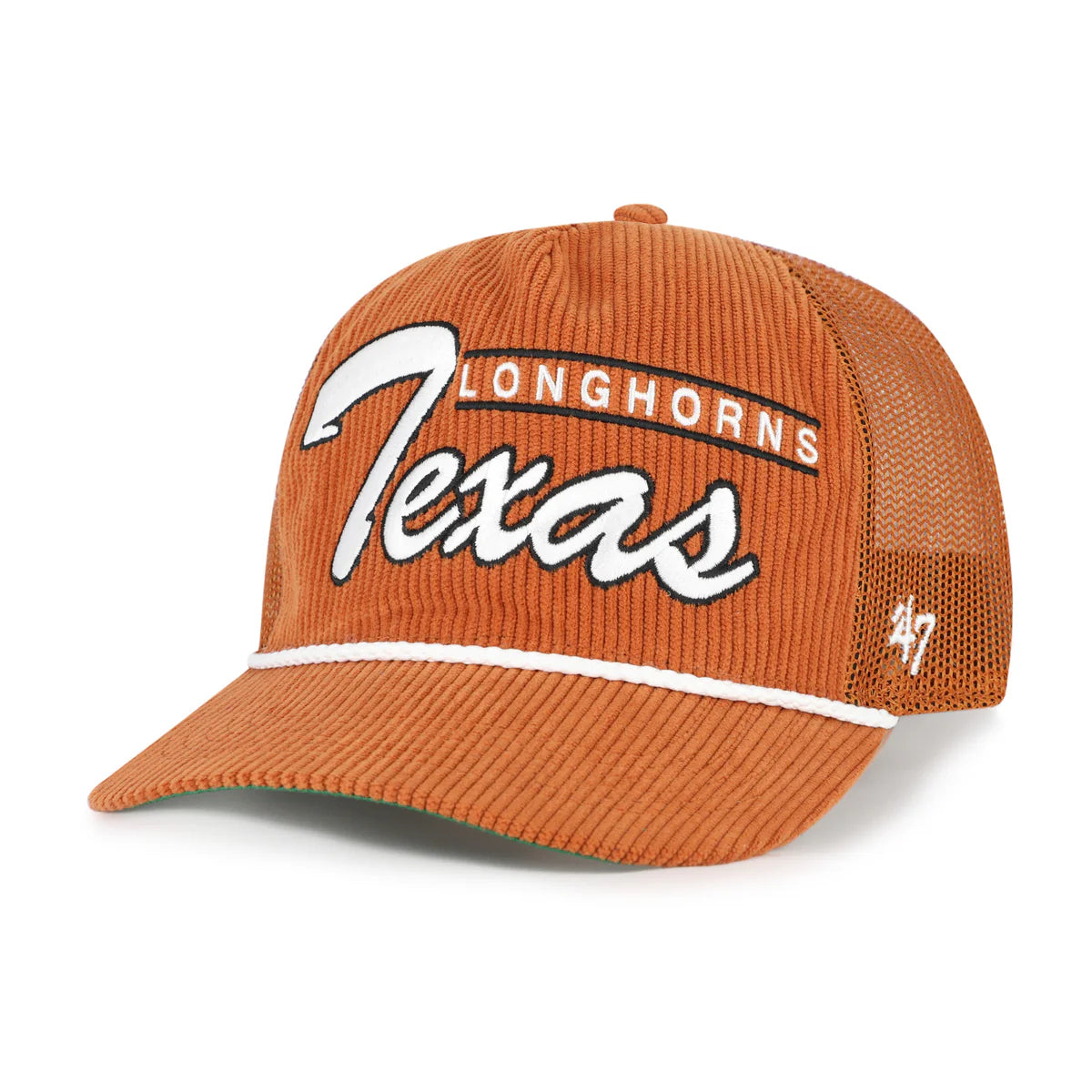 '47 Brand Double Header Mesh Hitch RF Relaxed Fit- Texas Longhorns