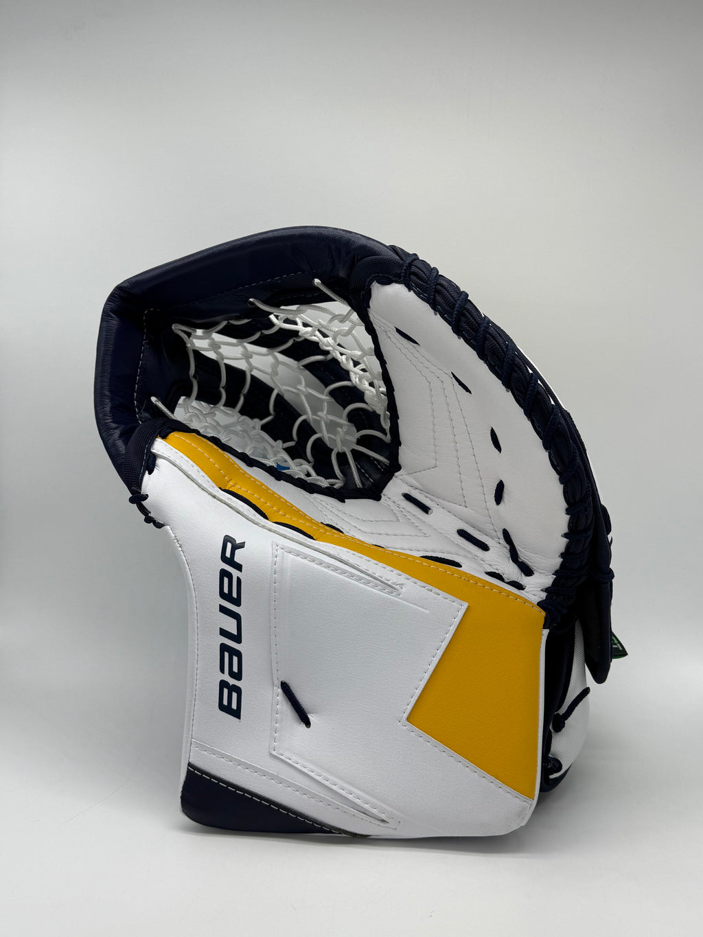 Bauer Custom SV-Pro Goalie Catcher Junior-Navy/White/Gold