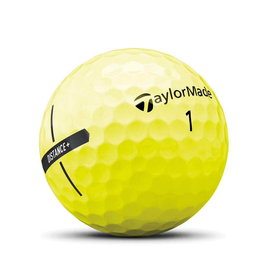 Taylormade Distance+ Golf Balls- One Dozen