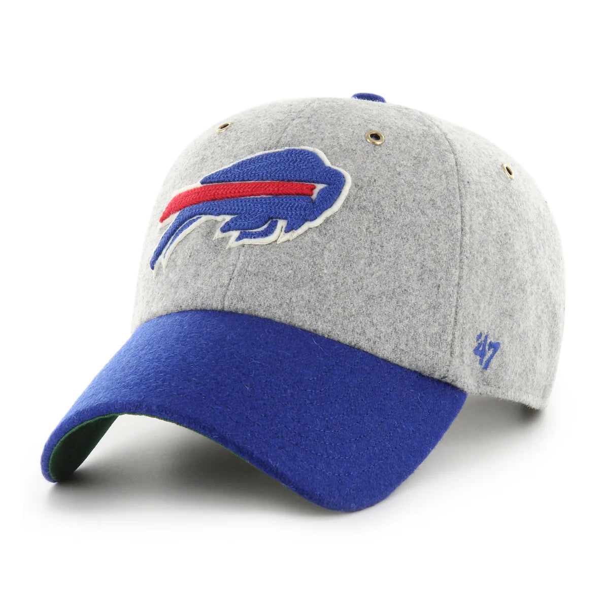 '47 Brand Historic Grandstand Two Tone Clean Up Cap- Buffalo Bills