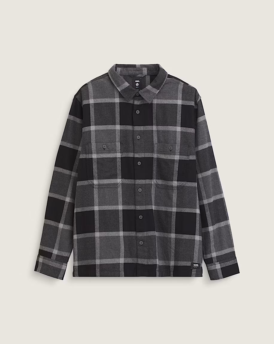 Vans Mens Larkspur Plaid Flannel Shirt