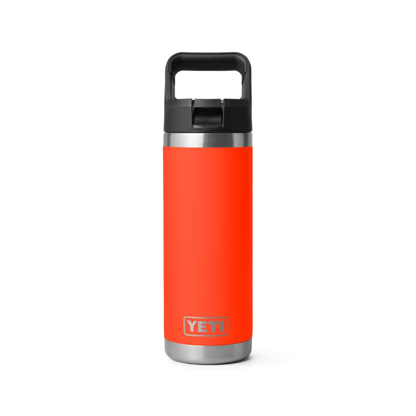 Yeti Rambler 18oz Bottle with Colour-Matched Straw Cap