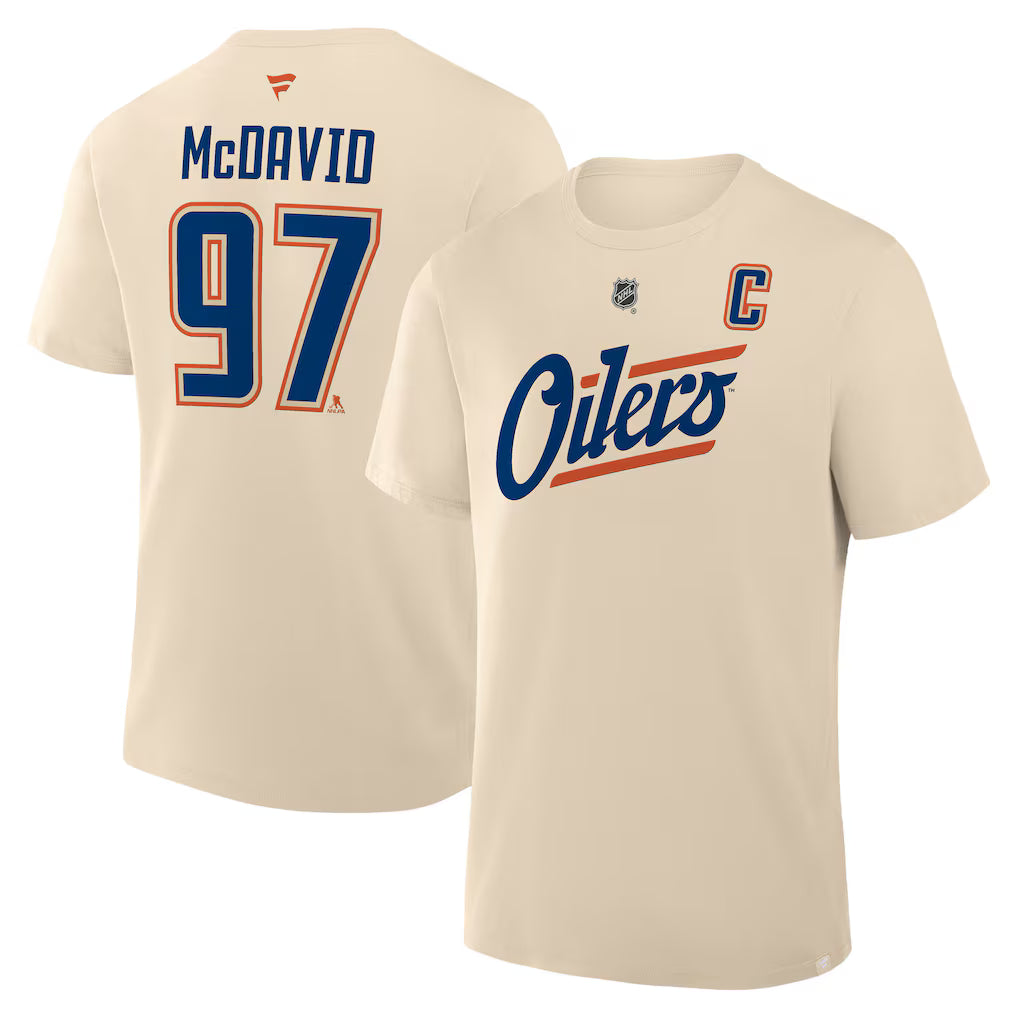 Authentic Stack Men's Tee Edmonton Oilers - McDavid