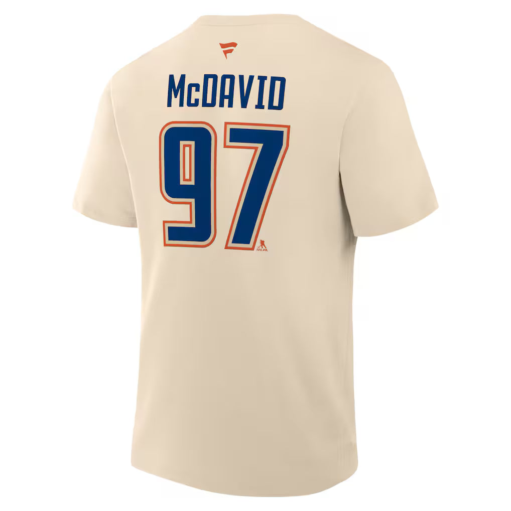 Authentic Stack Men's Tee Edmonton Oilers - McDavid