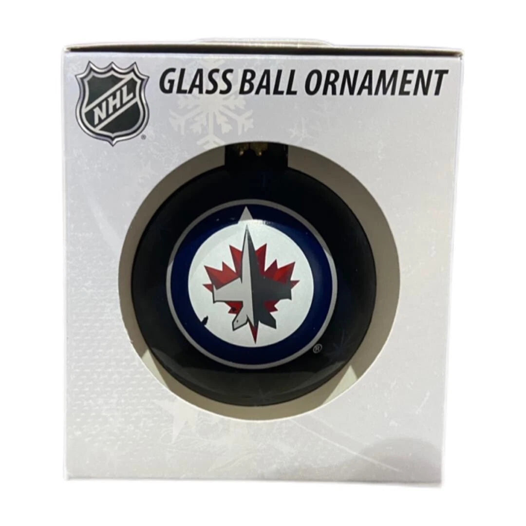 NHL Glass Ball Christmas Ornament