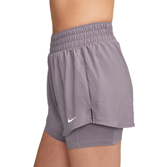 Women's Dri-FIT One High-Waisted 3" 2-in-1 Shorts