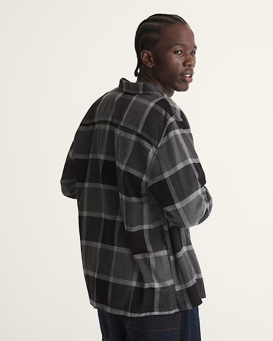Vans Mens Larkspur Plaid Flannel Shirt