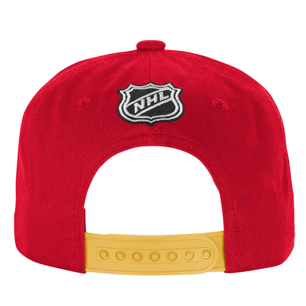 Outerstuff Calgary Flames Essential Flat Brim Hat