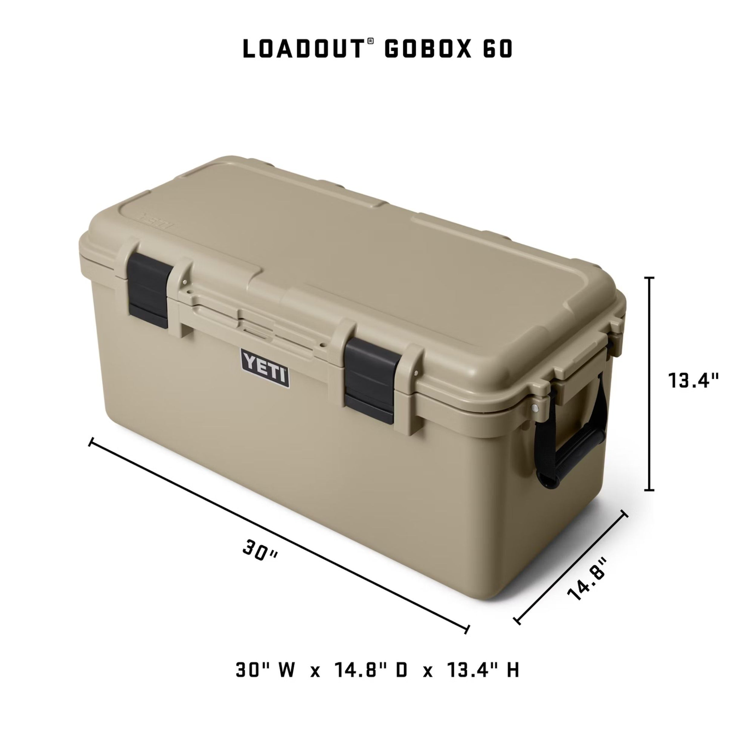 Yeti Loadout Gobox 60 Gear Case