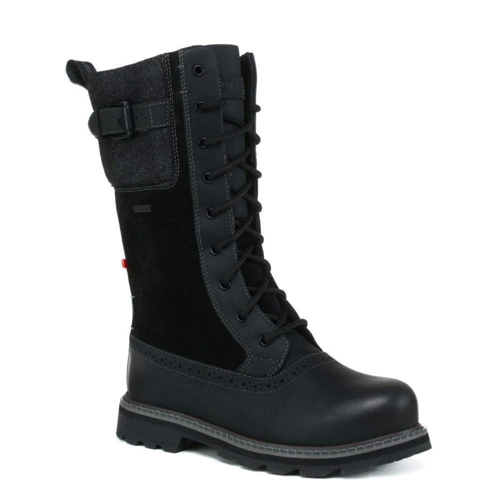 NexGrip Women's Ice Jenna 6.0 Winter Boot - Black, front three-quarter view