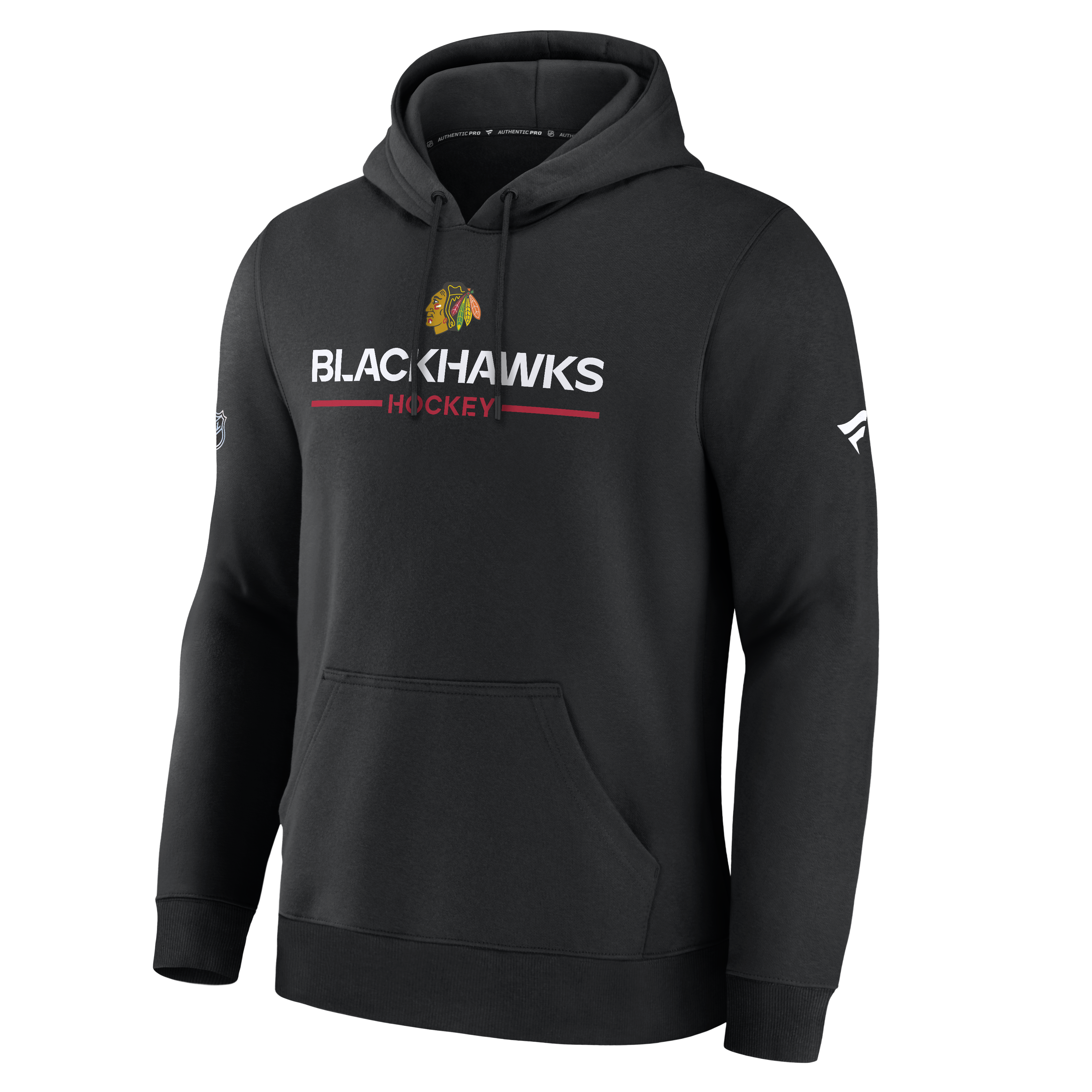 Fanatics Chicago Blackhawks Authentic Pro Primary Hoodie