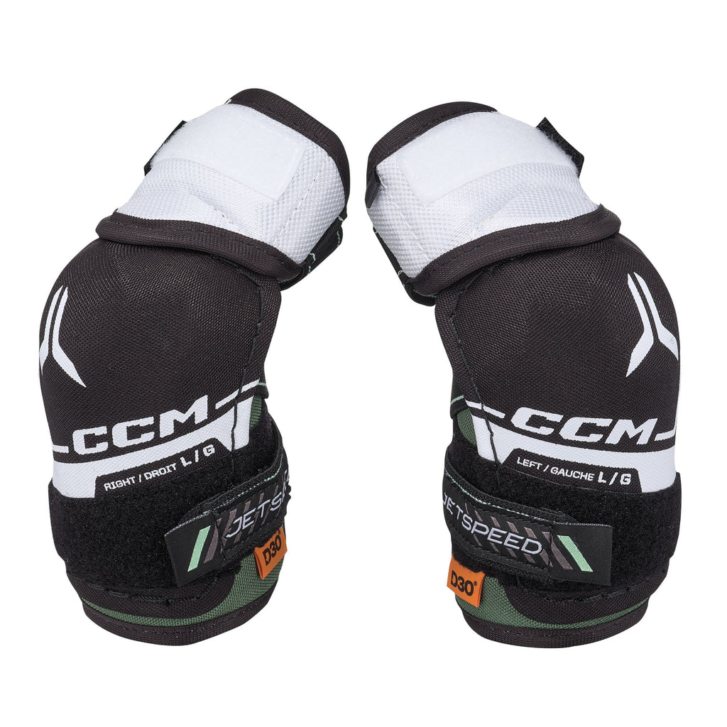 CCM Girls JetSpeed FTW Pro Youth Hockey Elbow Pads - front