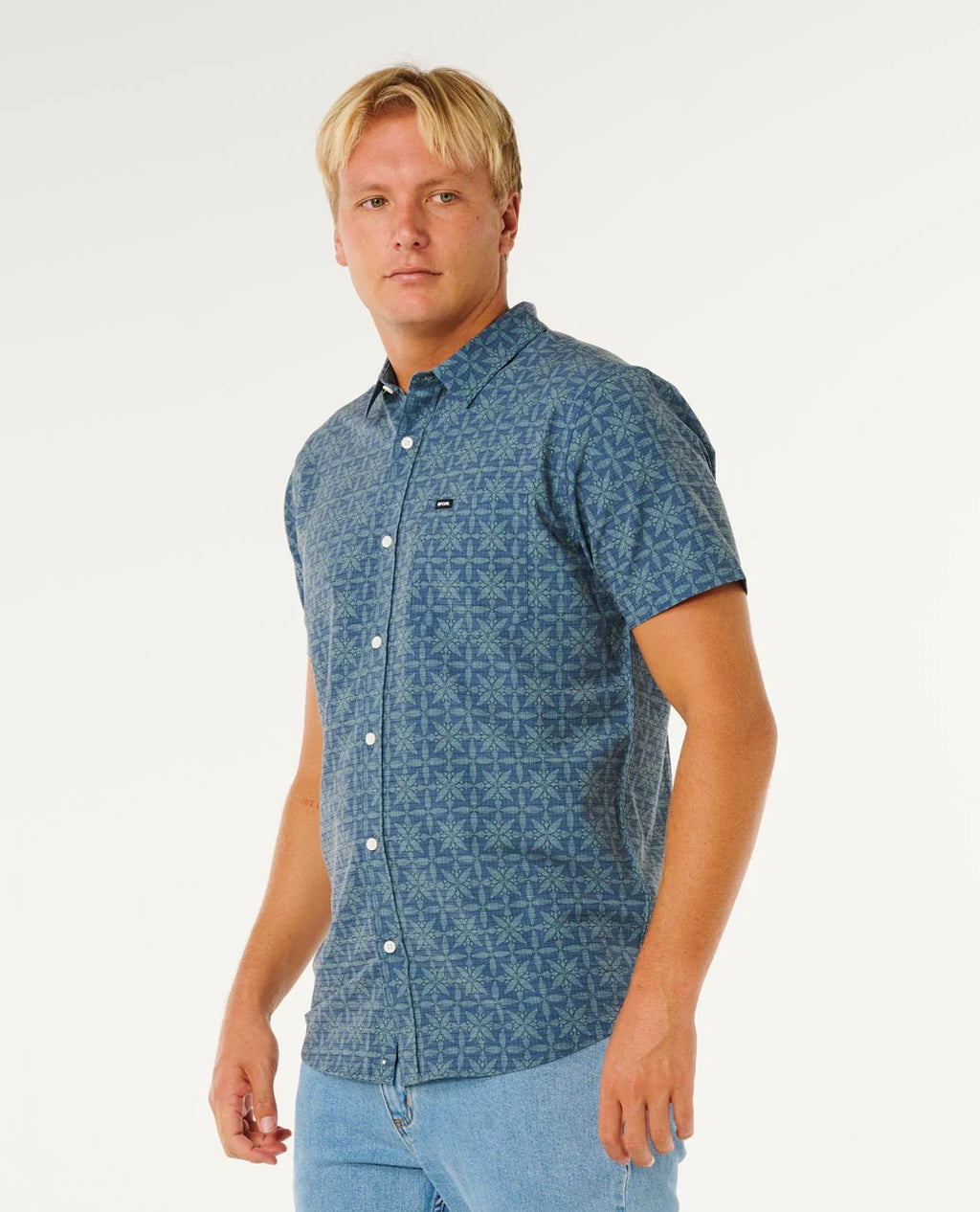 Ripcurl Men's Sessions Aerotech Short Sleeve Shirt
