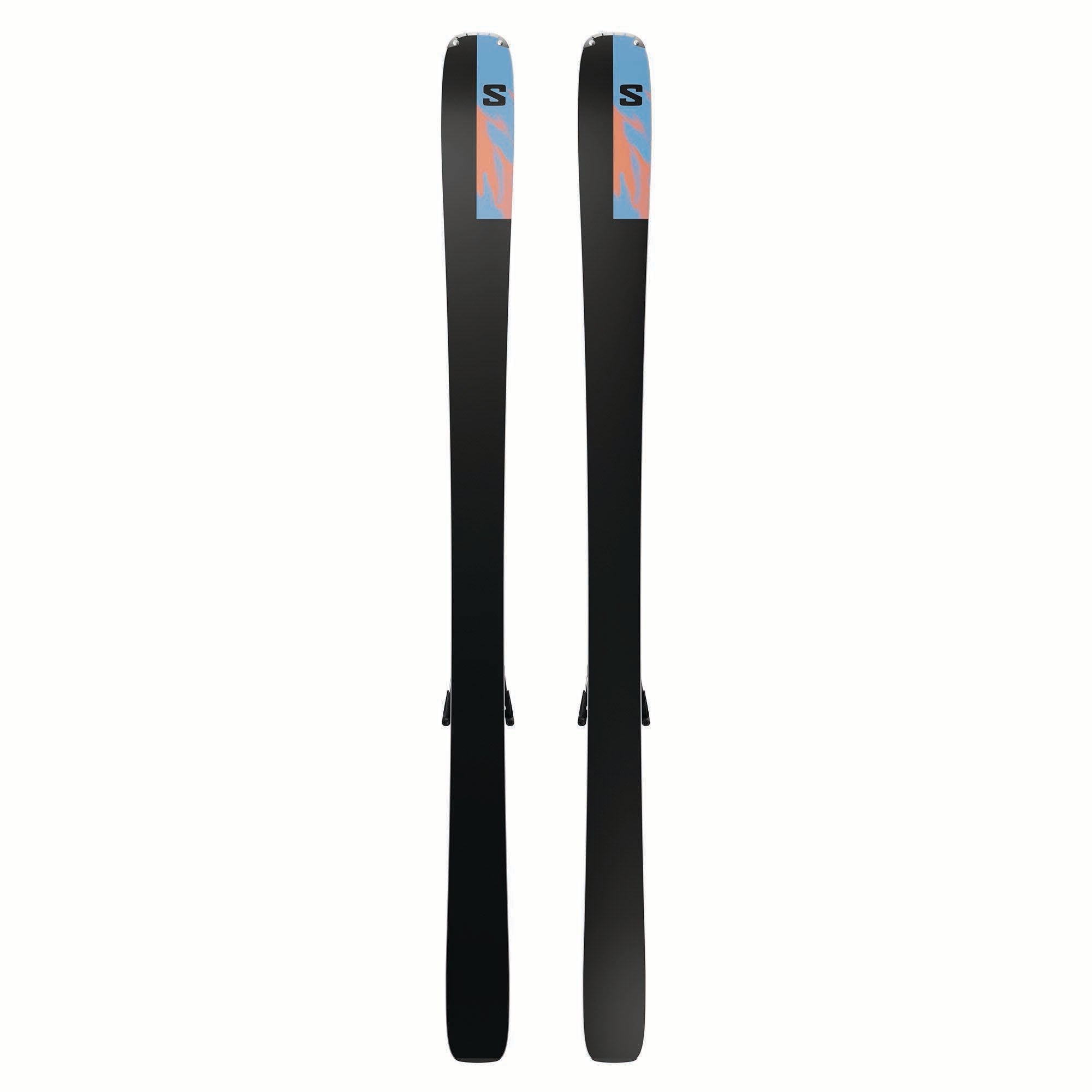 Salomon E Stance 84 R alpine ski with MI12 GW binding in Azure Blue