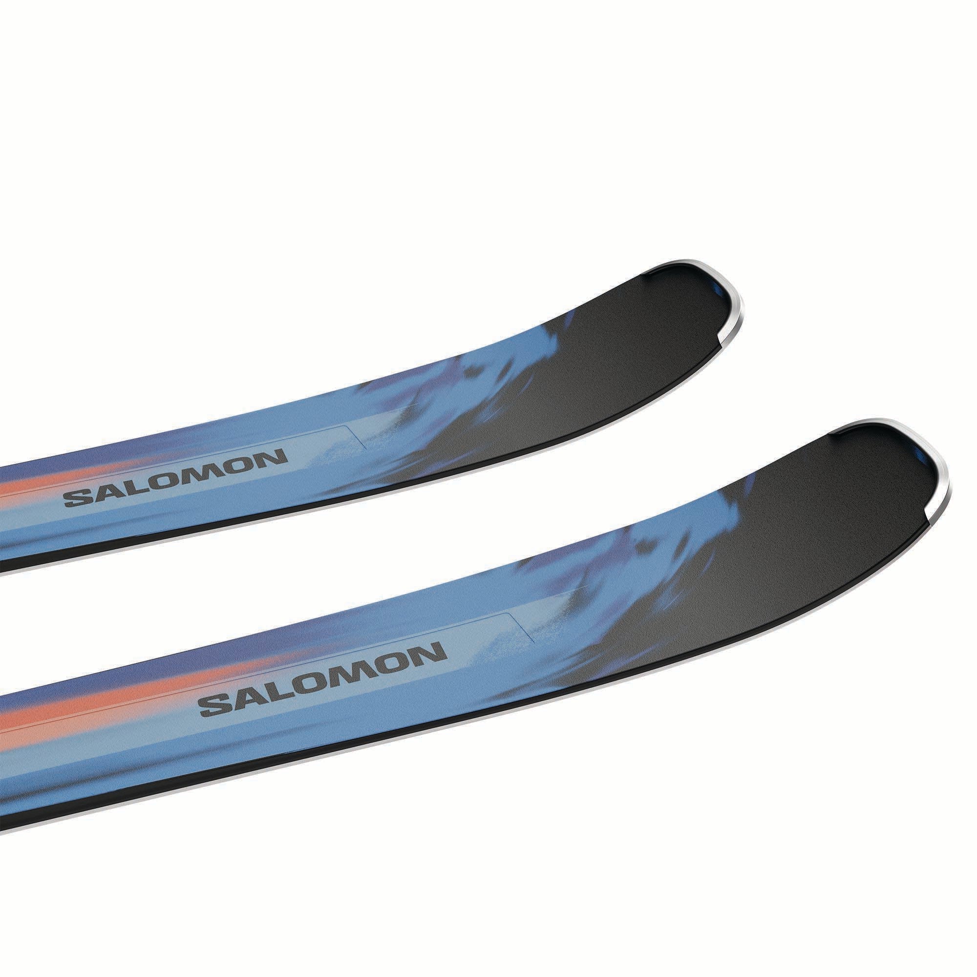 Salomon E Stance 84 R alpine ski with MI12 GW binding in Azure Blue