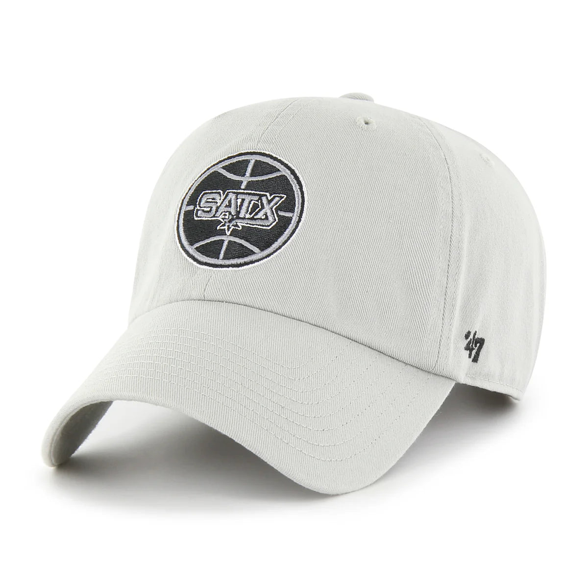 '47 Brand Clean Up Cap- San Antonio Spurs