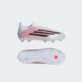 Adidas F50 League Lamine Yamal Laceless Firm Ground Kids Soccer Cleats