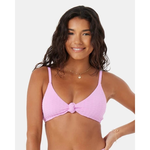 Roxy Women's Haleiwa Knot Bralette Bikini Swim Top