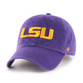 '47 Brand Clean Up Hat-Louisiana State Tigers