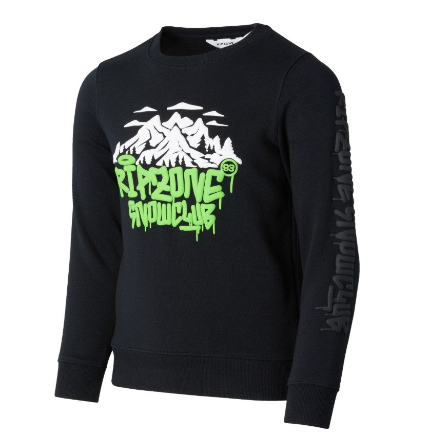 Ripzone Kids' Cariboo Fleece Crewneck Sweater