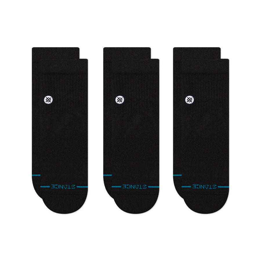 Stance Icon Quarter Socks - 3 Pack