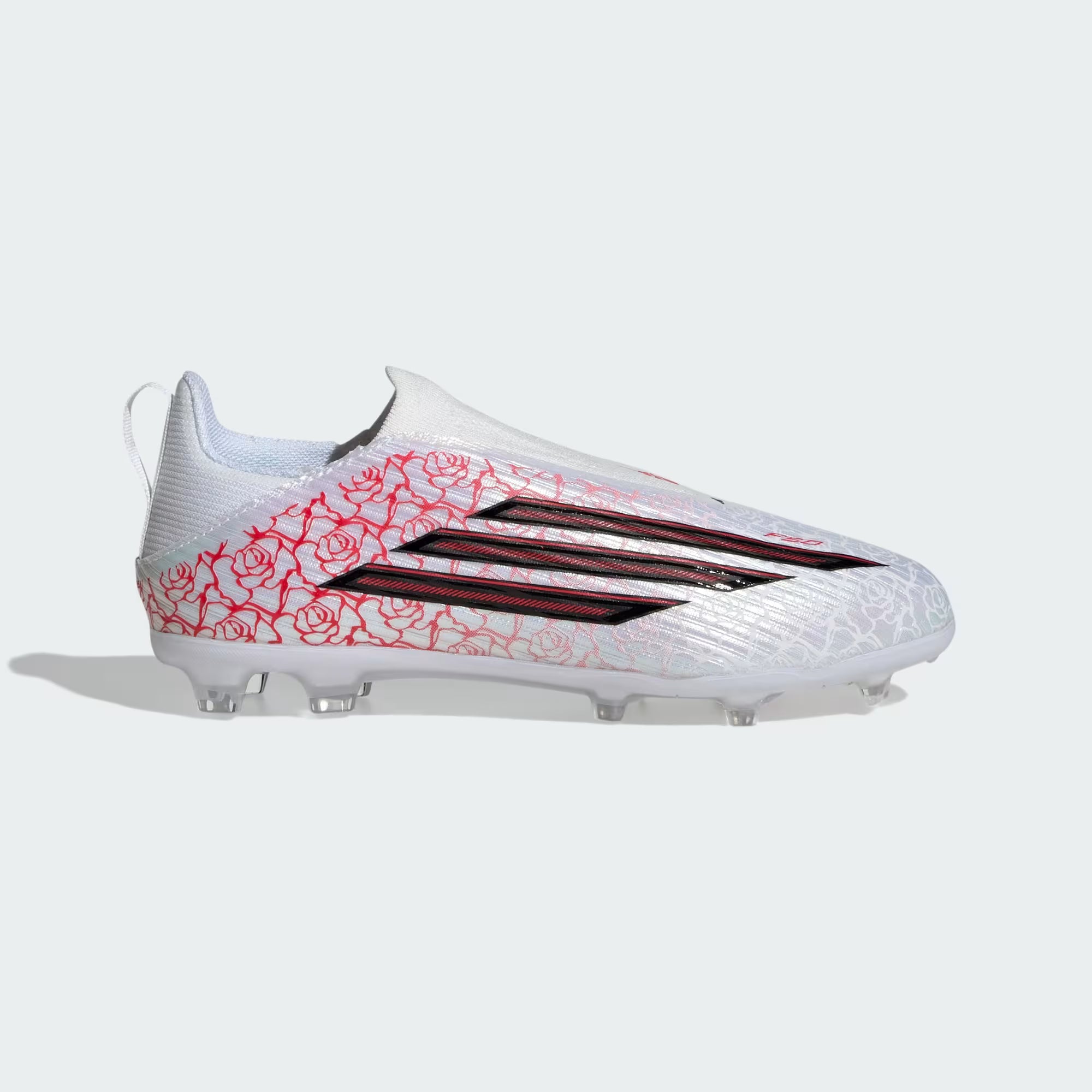 Adidas F50 League Lamine Yamal Laceless Firm Ground Kids Soccer Cleats