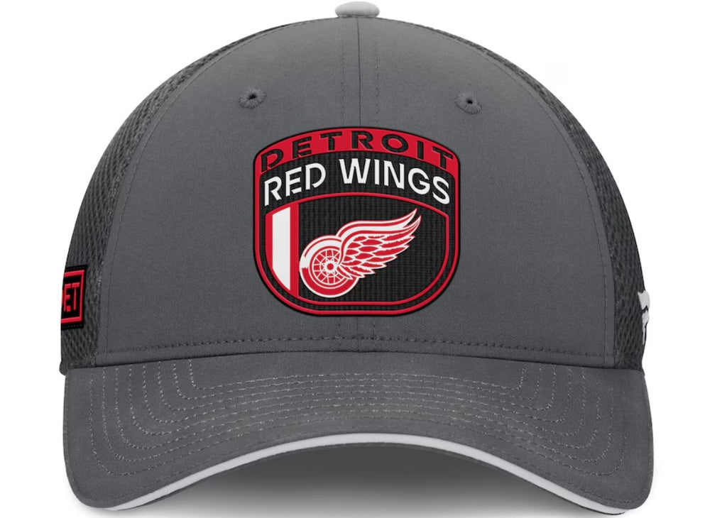 NHL Authentic Pro Home Ice Trucker Adjustable Hat- Detroit Red Wings