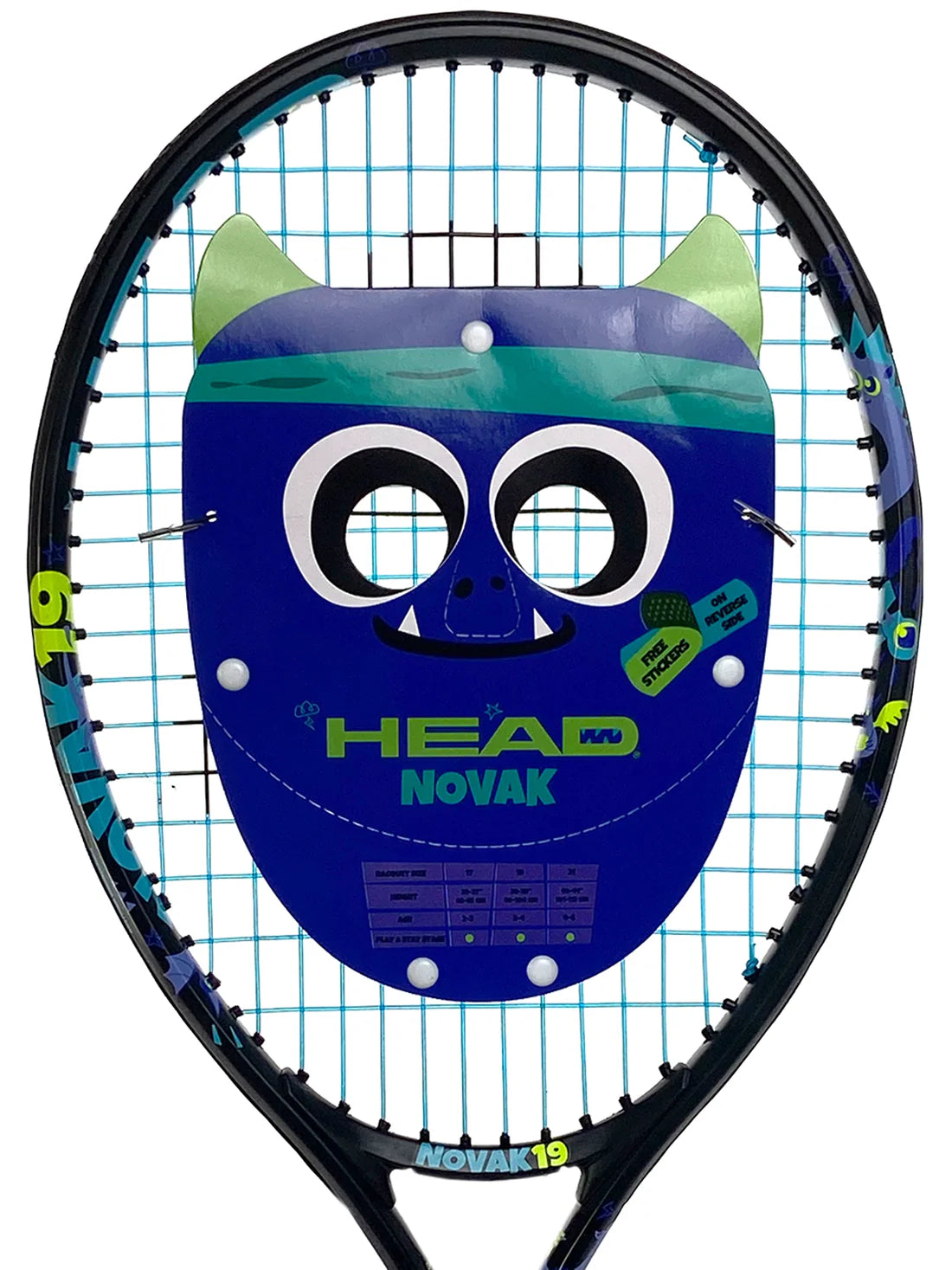 Head Novak 19 Junior Tennis Racquet