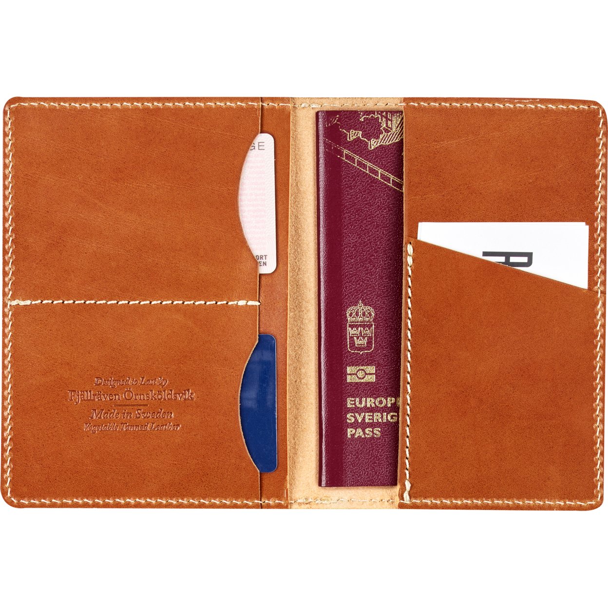 Fjallraven Leather Passport Cover