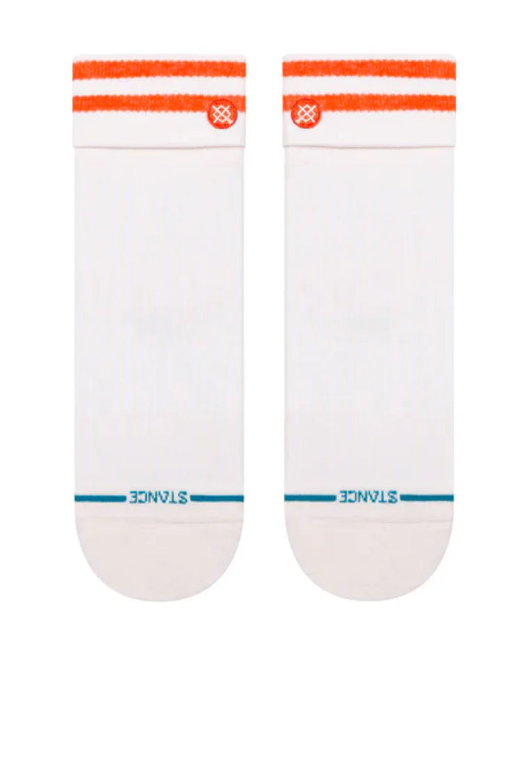 Roll Cuff Quarter Sock- Women's