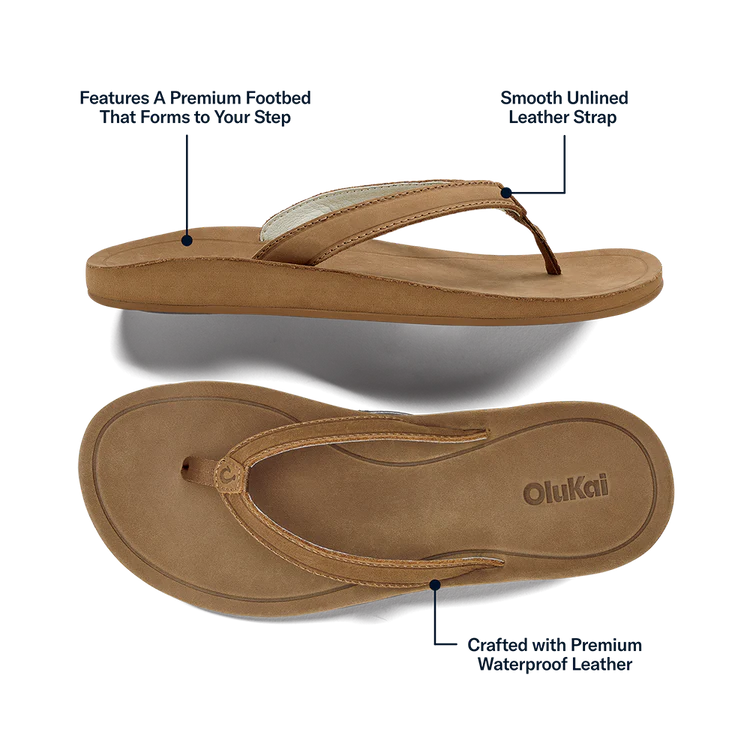 OluKai Southshore Women's Leather Sandals