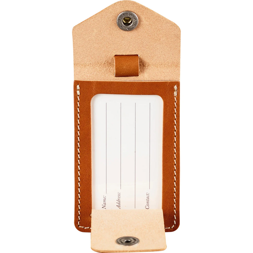 Fjallraven Leather Luggage Tag