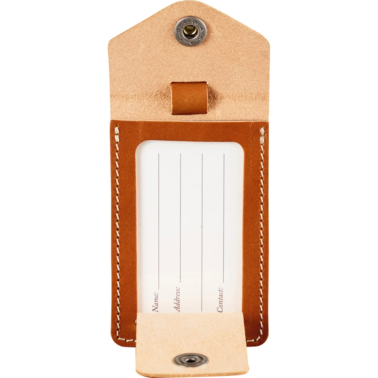 Fjallraven Leather Luggage Tag