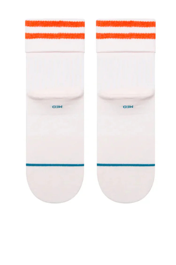 Roll Cuff Quarter Sock- Women's