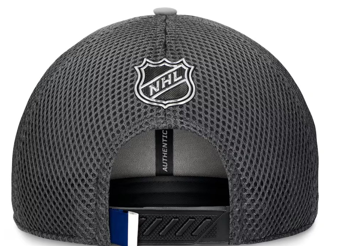 NHL Authentic Pro Home Ice Trucker Adjustable Hat- Tampa Bay Lightning