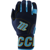 MARUCCI Blacksmith Full WRAP - Guante de bateo para adultos, V2, negro/rosa, talla XL