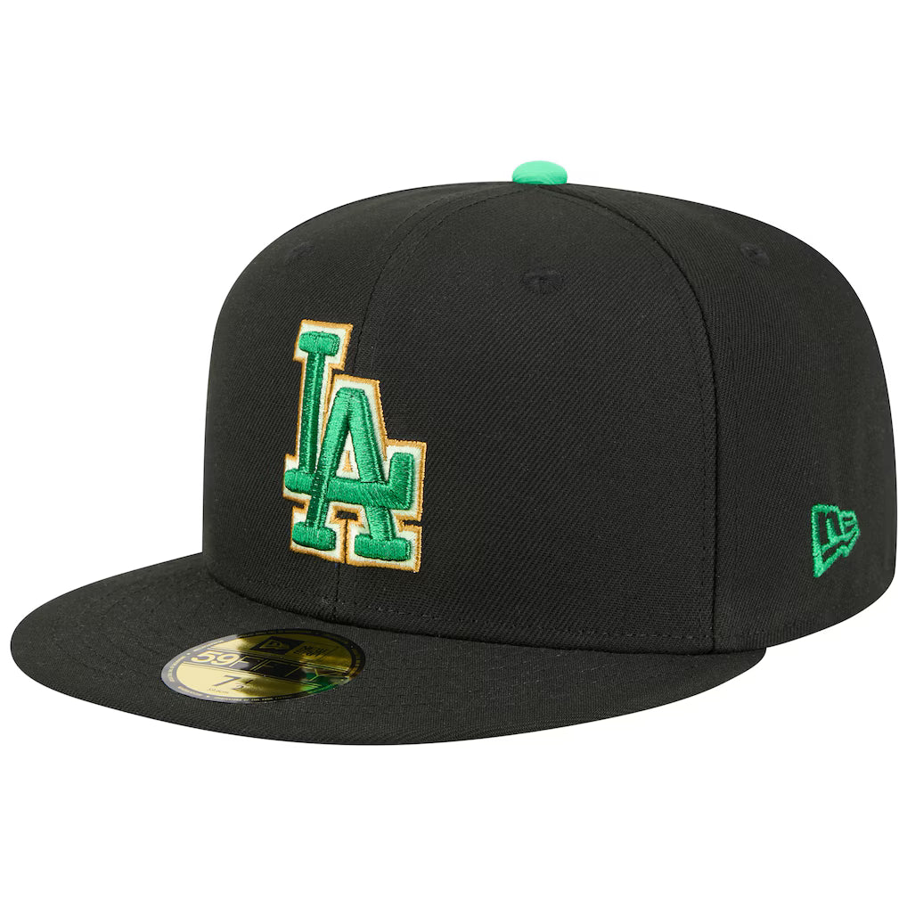 New Era St. Patrick's Day 59FIFTY Fitted Hat- Los Angeles Dodgers