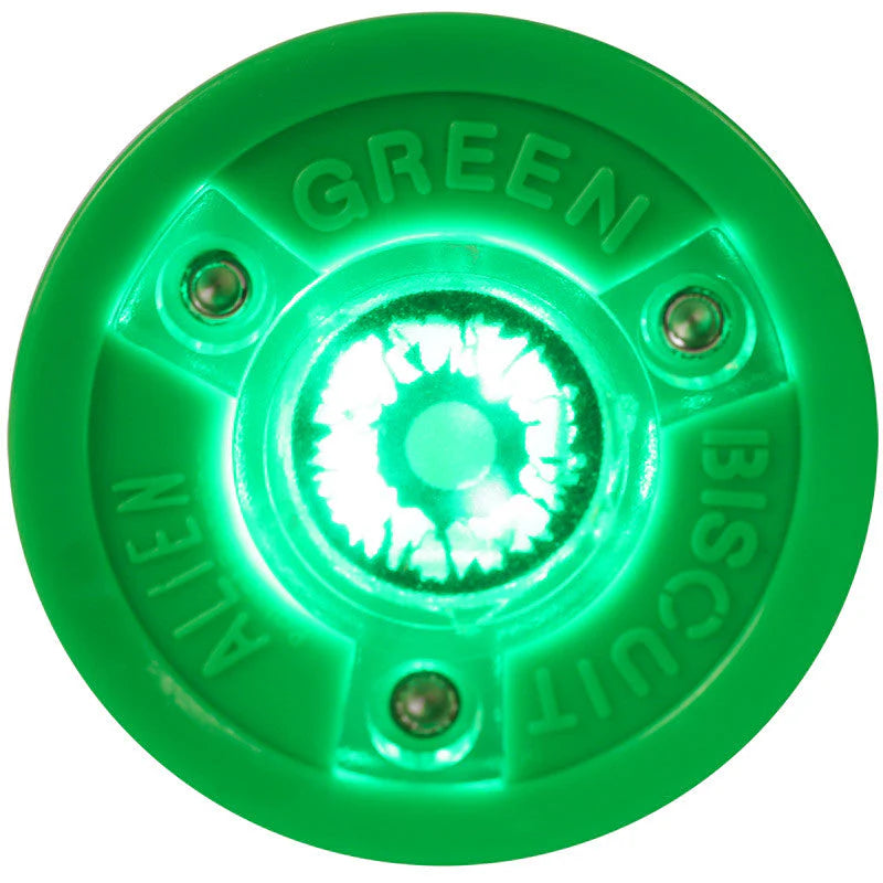 Green Biscuit Alien Training Puck