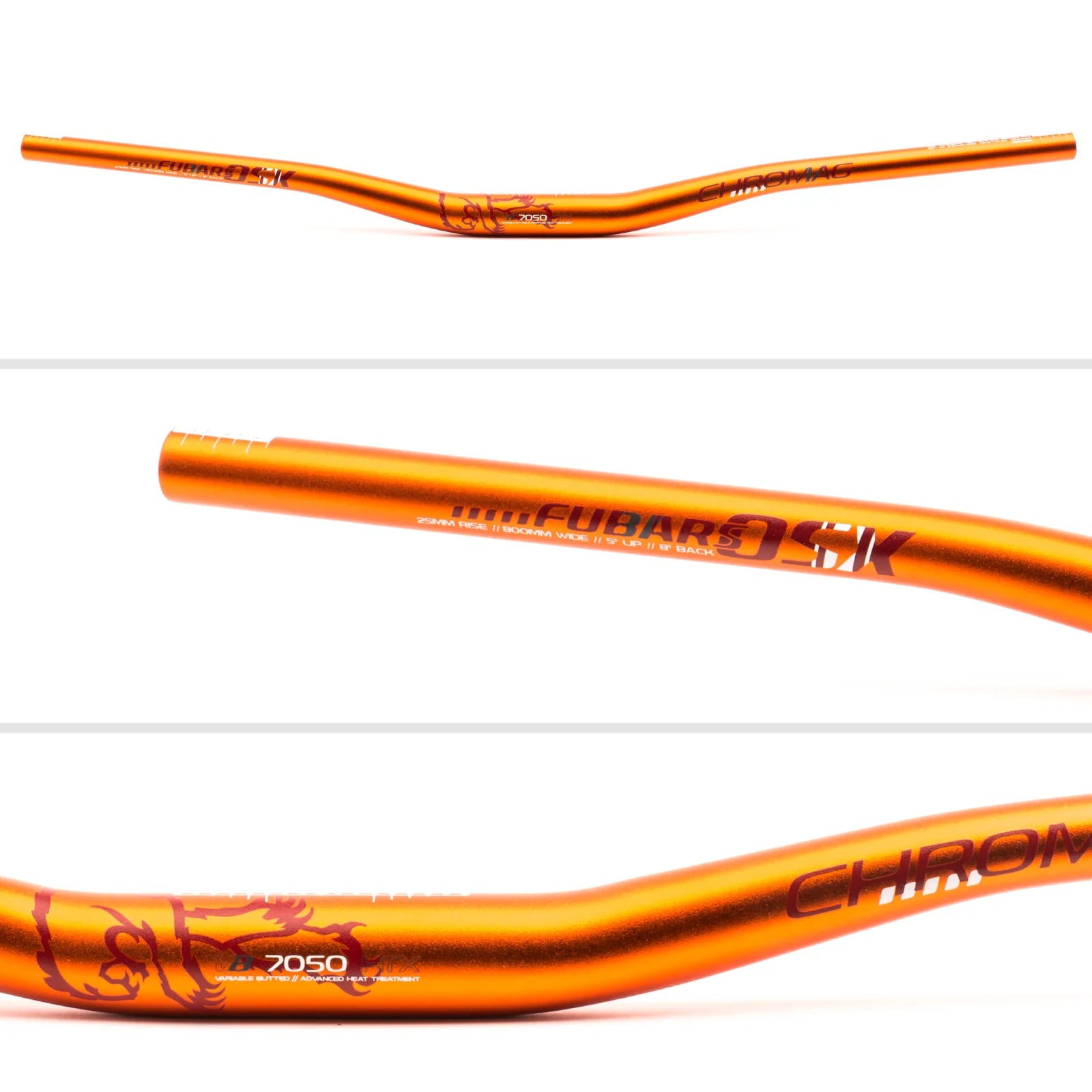 Chromag OSX Handlebars 31.8mm Clamp