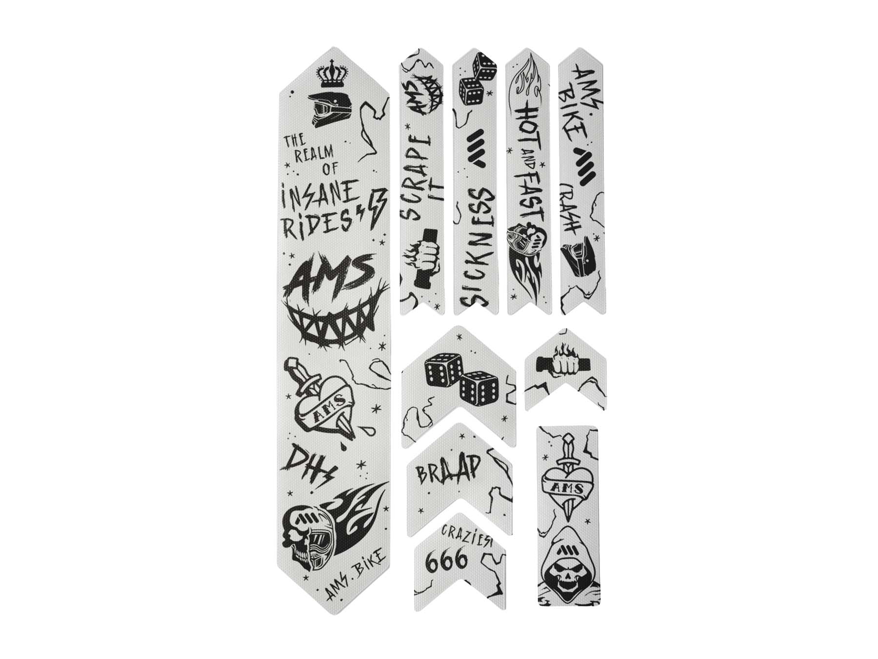 All Mountain Style Honeycomb Frame Guard Extra