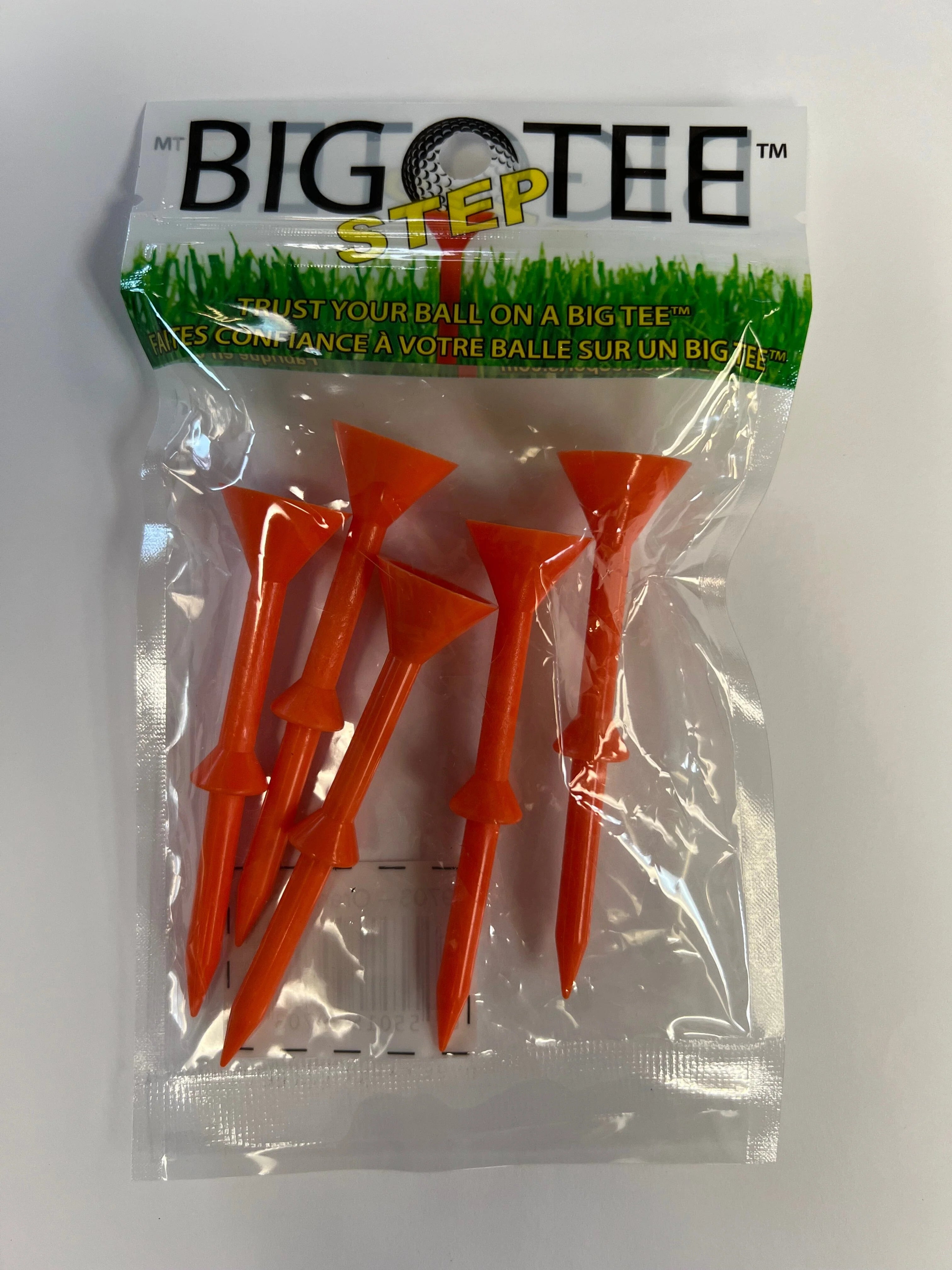 Big Step Tee Golf Tees - Pack of 5