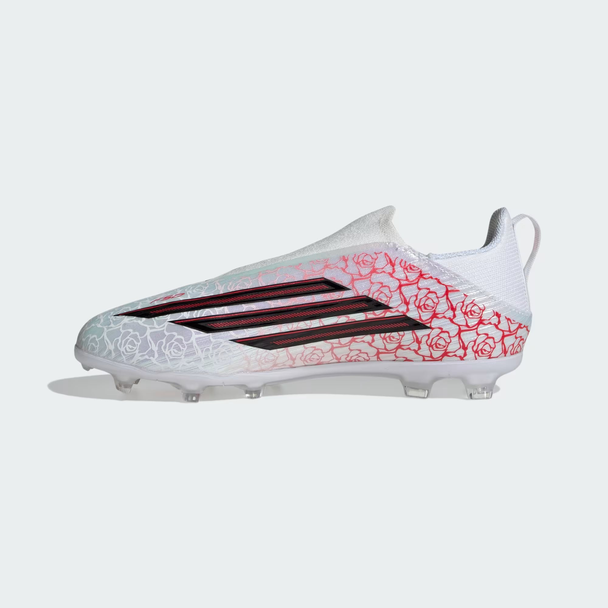 Adidas F50 League Lamine Yamal Laceless Firm Ground Kids Soccer Cleats